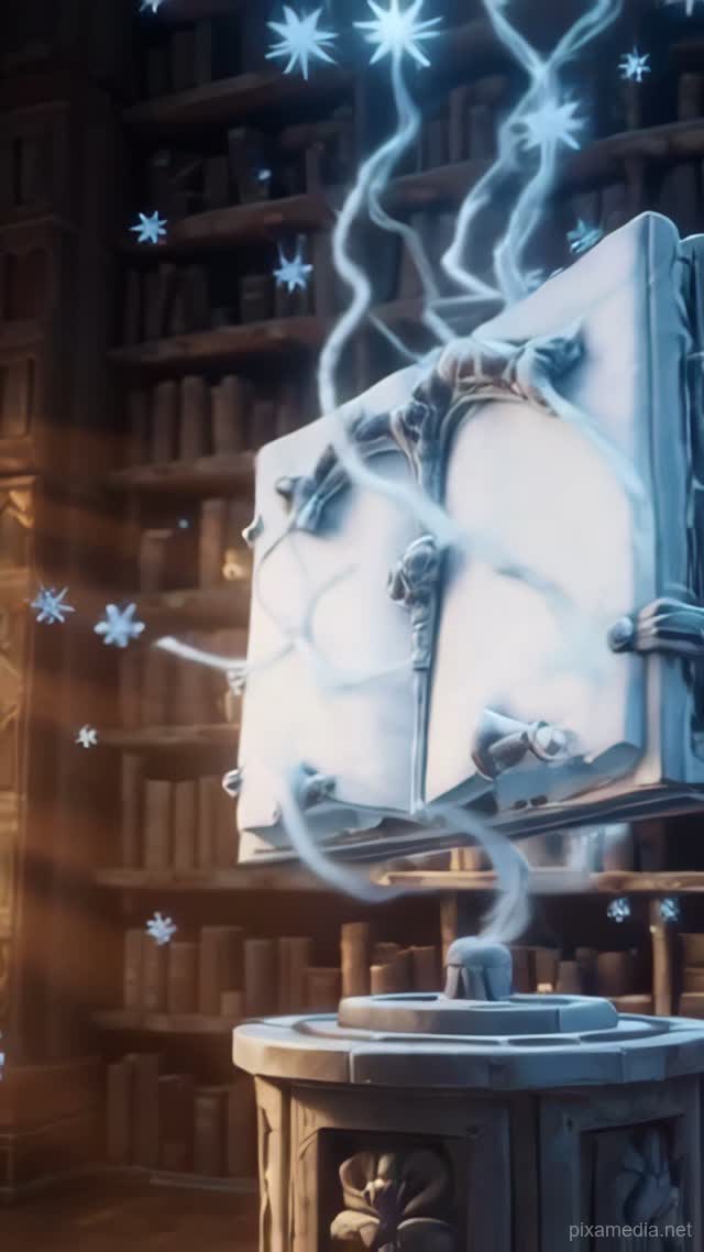 Frozen Tome of Eternity - Magic & Spells AI stock
